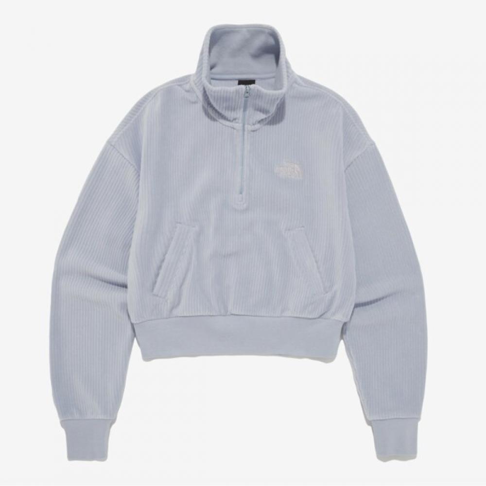 

North Face Women S Swift Velour Half Zip Nm5mq82c Alb 085(S)