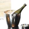 Yamako Stainless Steel Hammered Bottle Cooler 12394
