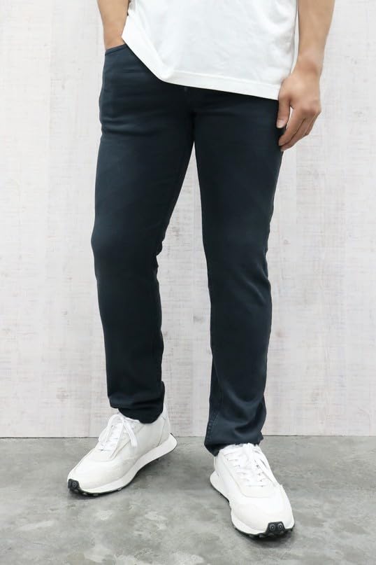 Diesel Men's THOMMER-Y-NE Denim Pants, Size L.30 (A00883R670M), 30-inch, Navy, Size 81E