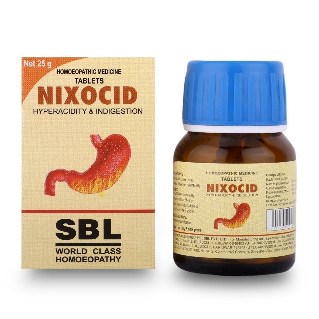 @ SBL Nixocid Tablets Homeopathic Medicine 25 gm UKR26_60%OFF