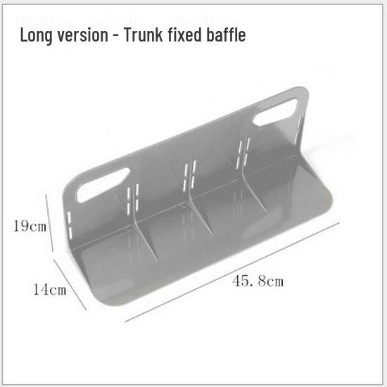 Kofferraum-Organizer: Rutschfeste Aufbewahrungsbox für zerbrechliche Gegenstände