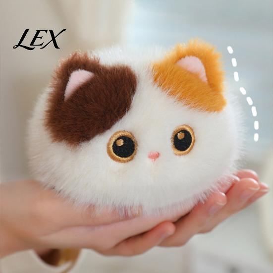 Soft Stuffed Animal Plush Cat Cute Toy, 7.8" Realistic Kitten Plushies, Cuddly Toy for Girls Companion Doll, Birthday Gifts Kids Boys