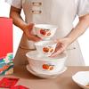 APLO Nordic Persimmon Ruyi Ceramic Tableware Set
