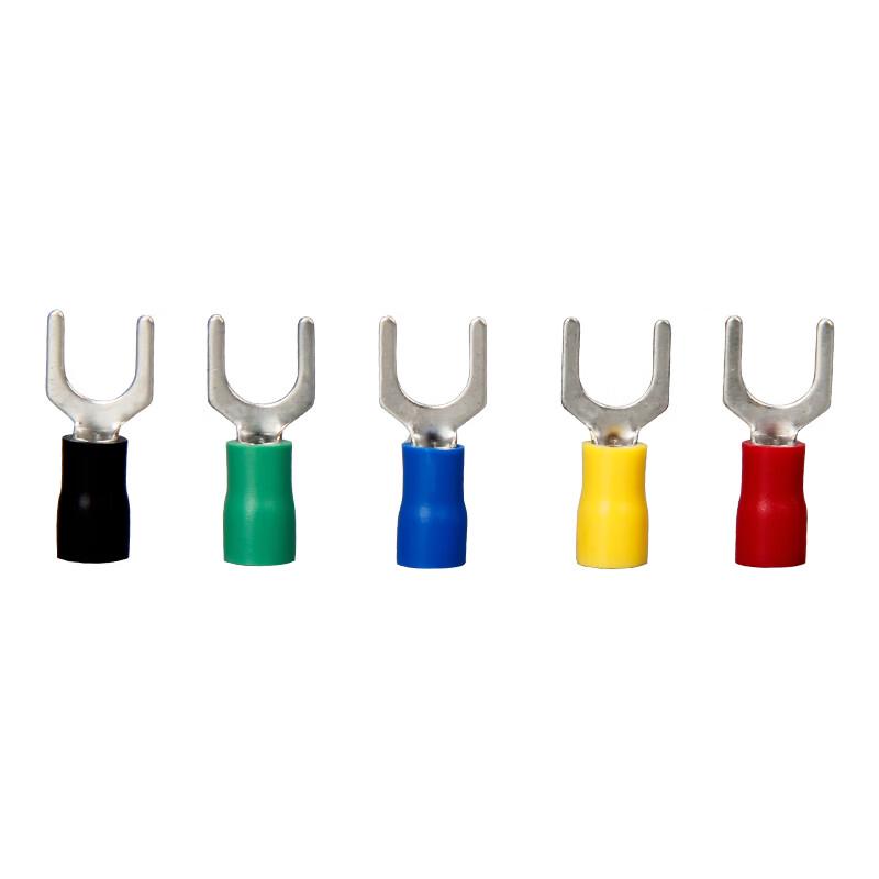 BOWERY SV2-4M Fork Pre-Insulated Cold Press Wire Terminals