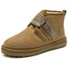 Men's Cold Resistant High Top Snow Boots Winter Plush Insulation Retro Anti Slip Cotton Shoes Outdoor Vacation Leisure Shoes24