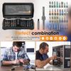 34 In 1 Ratchet Screwdriver Set Multi-functional Screwdriver Set with 32 Magnetic Drill Bits for Computer Glasses Repair Tools