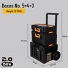 Longbang 2.0 Industrial Multifunction Stackable Tool Storage Suitcase