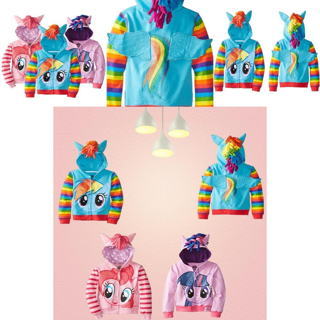 My Little Pony 3d Hoodie For Boys And Girls Soft And Breathable Sweatshirt Jacket With Exquisite Workmanship
