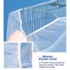 5pcs Elastic Bird Cage Cover Universal Anti Splash Guard New Carrot Cage Mesh Net  Pet Protection