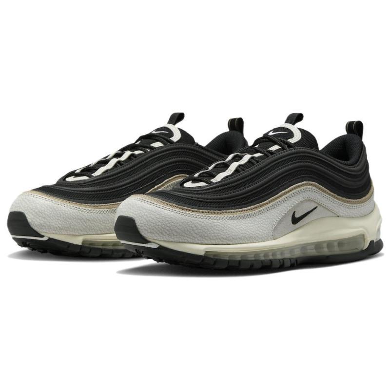 Nike Air Max 97 Light Bone Khaki Black Sneakers Casual Shoes DV7421-002