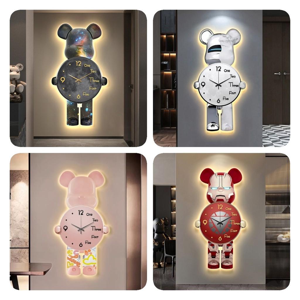Wall Violentbear Clock Creativity Timepiece Living Decoration Room