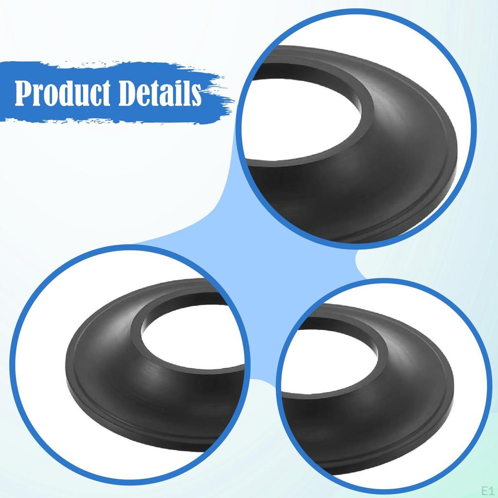 5Pcs Tub Stopper Gaskets for Drain Assemblies Replacement Bathing Spare