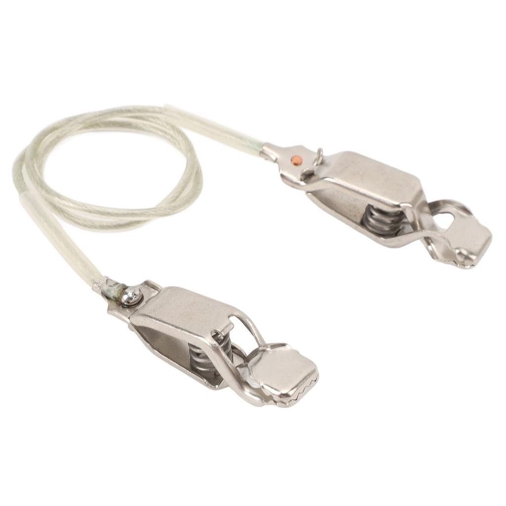 Fencing Head Wire Clamp Professional Stainless Steel Saber Foil Wire Clips for Fencing Supplies Equipment