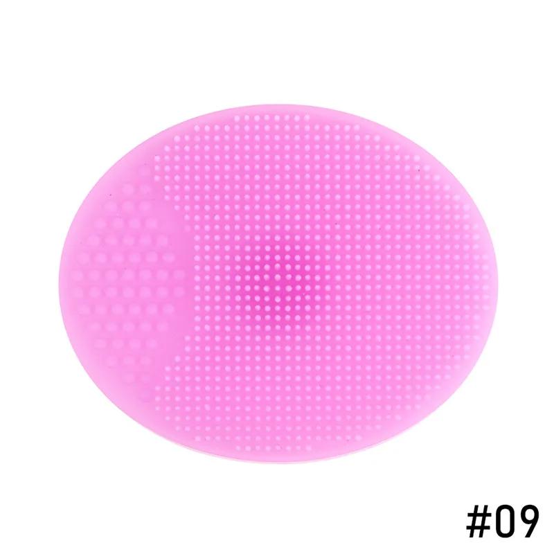 1pc Silicone Cleansing Brush Washing Pad Facial Exfoliating Blackhead Face Cleansing Brush Tool Soft Deep Cleaning Face Brush