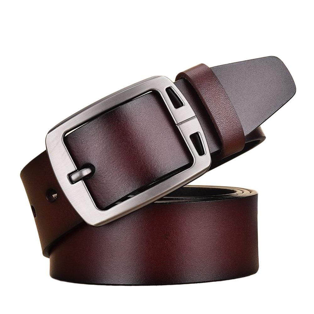 Black Coffee Buckle Waist Belt Trendy Brand Waist Strap Fashion Waistband