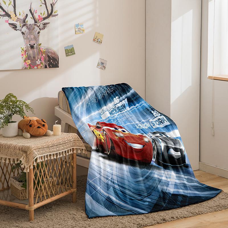 Cars Series Double-Sided Flannel 3D Digital Printing Blanket Blanket