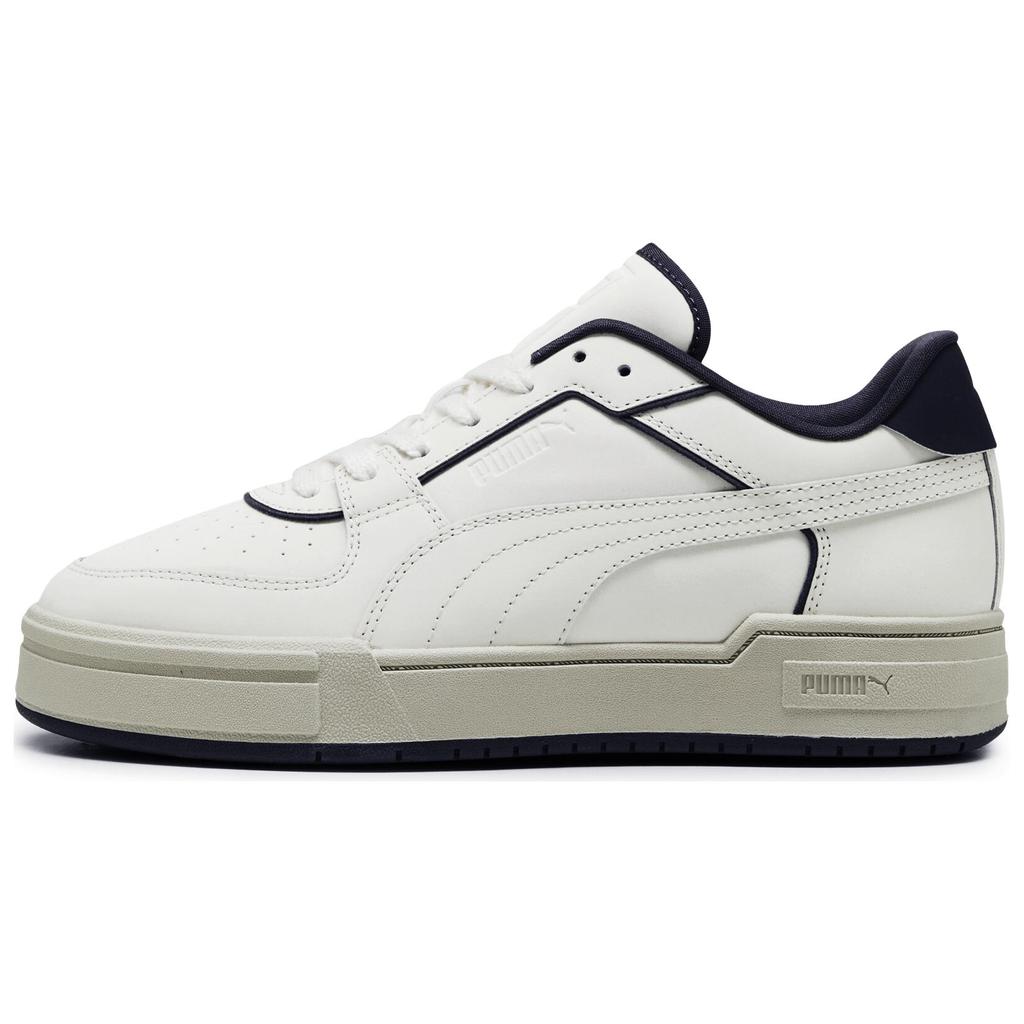 Puma Comfortable Versatile Thin Sole Durable Low Top Skate Shoes Unisex Sneakers White 401359-02