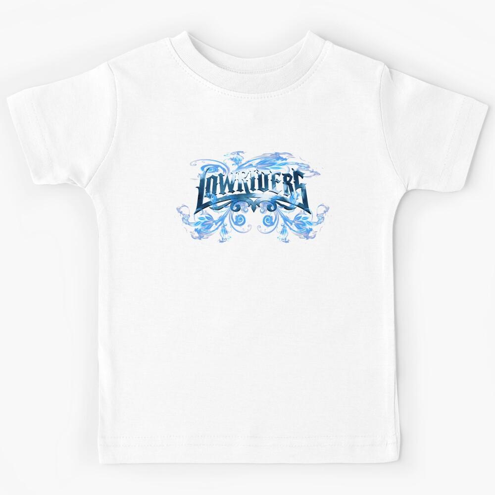 Lowriders Gothic Letter Design Kids T-Shirt 100