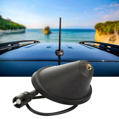 Antennenständer Shark Stabiles schwarzes Flossendesign Neue Farbe Runde Antennenbasis für die Familie