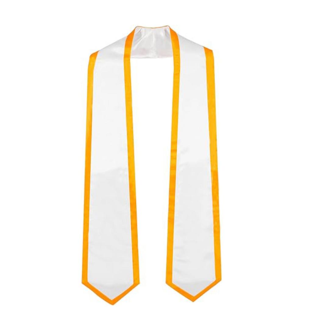 College Graduation Ribbon Ceremonial Shoulder Strap Award Satin Shawl Gift