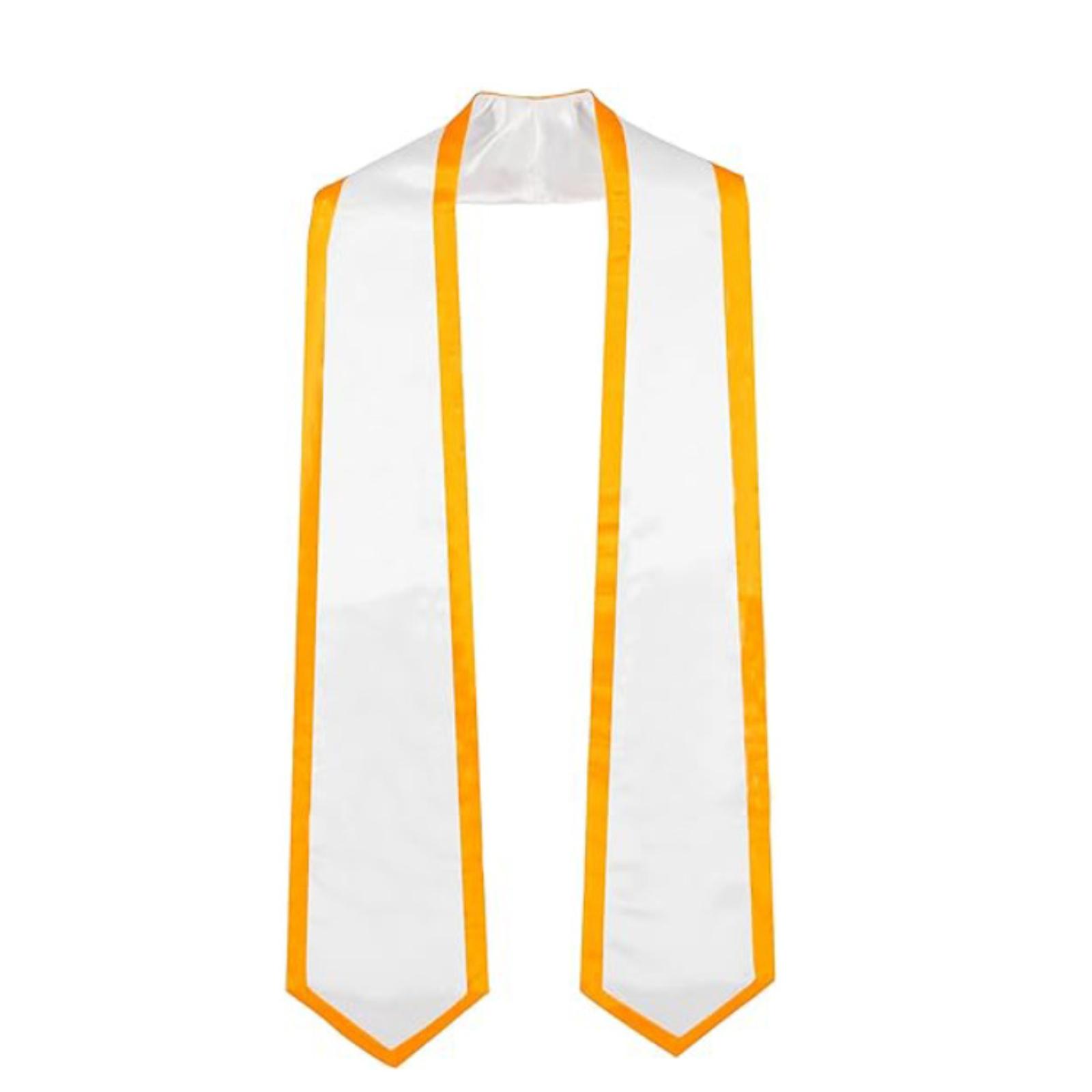 

College Graduation Ribbon Ceremonial Shoulder Strap Award Satin Shawl Gift One Size