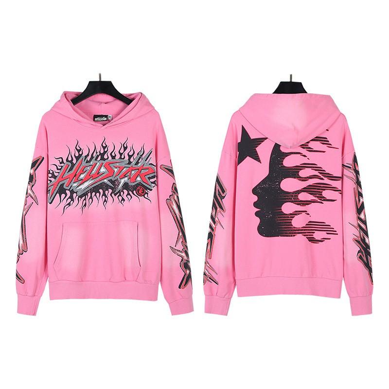 Mens Womens Oversized Hooded Sweatshirt Streetwear Vintage Washed Cotton Pullover Casual Long Sleeve