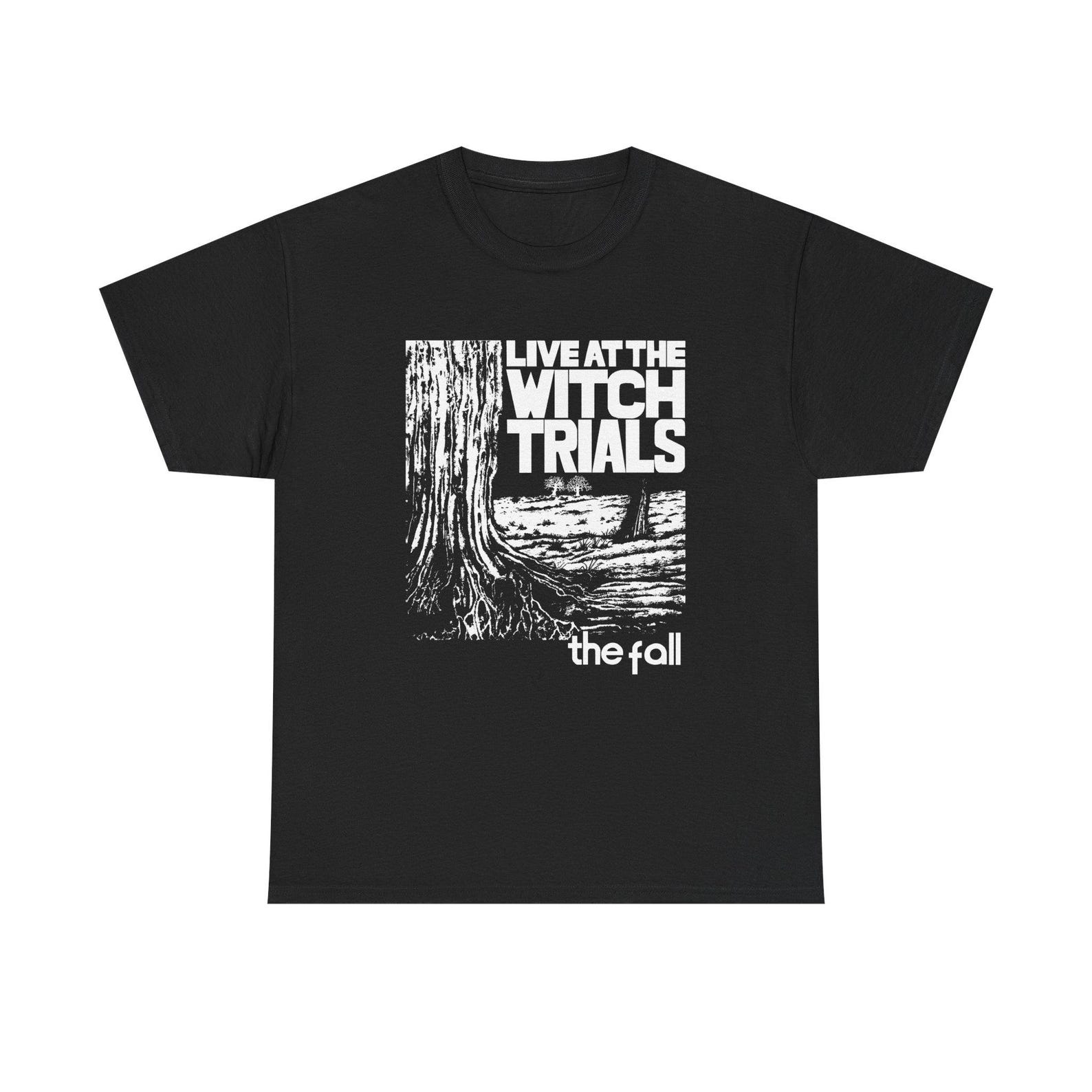 The Fall Witch Trials Shirt, Live At The Witch Trials Tee, Vintage Post Punk Band Graphic T-Shirt, Mark E Smith Fan Gift 3XL