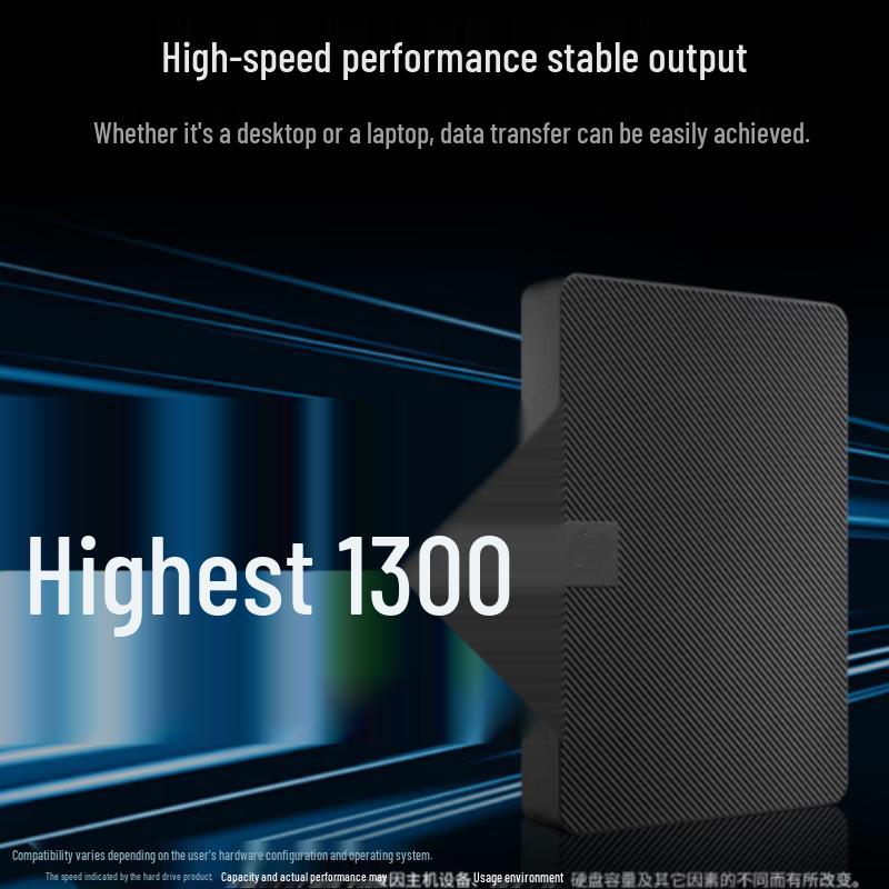 Baipu 2.5-inch Portable USB 3.0/3.2 External Hard Drive