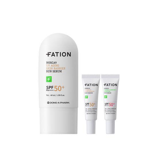 FATION Northcanine UV Aging Barrier Sun Serum 40ml Special Offer (+10ml + 10ml Moisture Line)