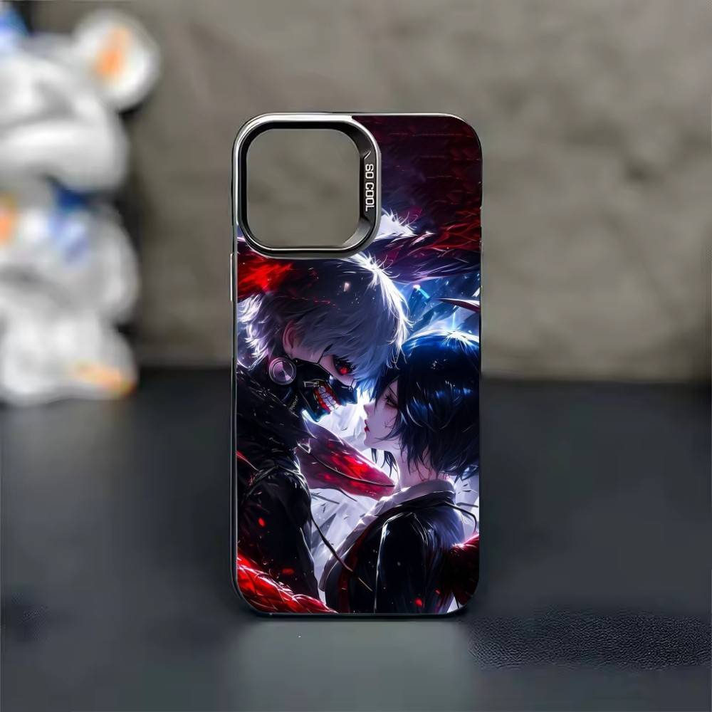 Tokyo G-Ghoul Wallpaper  Phone Case For iPhone 17 16 15 14 13 12 11 Pro Max Plus Silver Candy Matte Cover