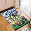 Custom Name Zombies Invasion Galactic Heroes Rug for Living Room, Game Rooms, Office, Bedroom, Floor Mat Playful Design, fan gifts Christmas decor