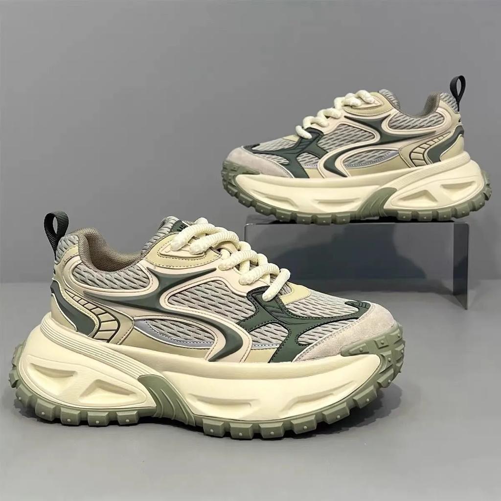 Men's shoes casual sports shoes platform dad shoes spring and autumn models