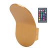 LED Wall Light Aluminium Simple Style LED RGB Warm Light Remote Control Modern Wall Sconces for Office Bedroom Kitchen