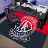 Arsenal Football Club Wappen Aufdruck Büro Teppich Stuhl Kissen Eingangsbereich Teppich, Teppiche für Wohnzimmer, Schlafzimmer Weihnachtsgeschenke