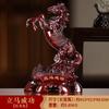 1PC Resin Steed Ornaments - Feng Shui Inspired Chinese Style Statue for Living Room Home Decor Housewarming Gift
