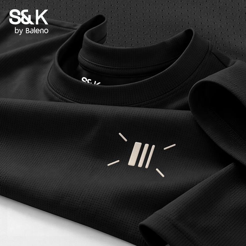 Baleno Men s S&K Ice Silk Cooling Mesh Short Sleeve T-Shirt 5XL