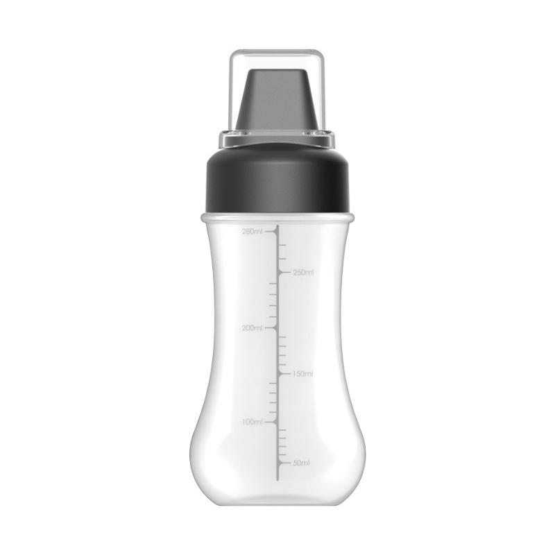 

350ML Porous Squeeze Sauce Bottle Kitchen Bottles Ketchup Container for Salad Dressing BBQ Sauces Oil Ketchup Container TWZH01 чёрный