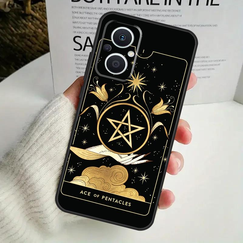 Witches moon Tarot Mystery totem Phone Case For OPPO Reno 14F 12F 12 11 13 F 10 Pro 8T 7 8 Lite OPPO Find X9 X8 X6 X5 Pro Cover