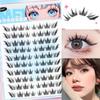 10-14mm Manga Style Eyelashes C Curl Individual Lashes for Shopping Dating Daily Use