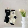 Autumn Women Socks Korean Style Lolita Camellia Sweet Socks Breathable Girls