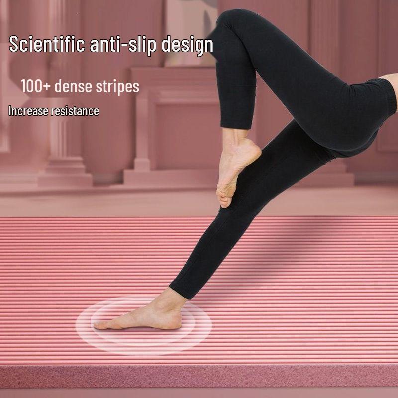 Thick, Extra-Wide & Long Yoga Mat for Beginners - Unisex Fitness Exercise Mat