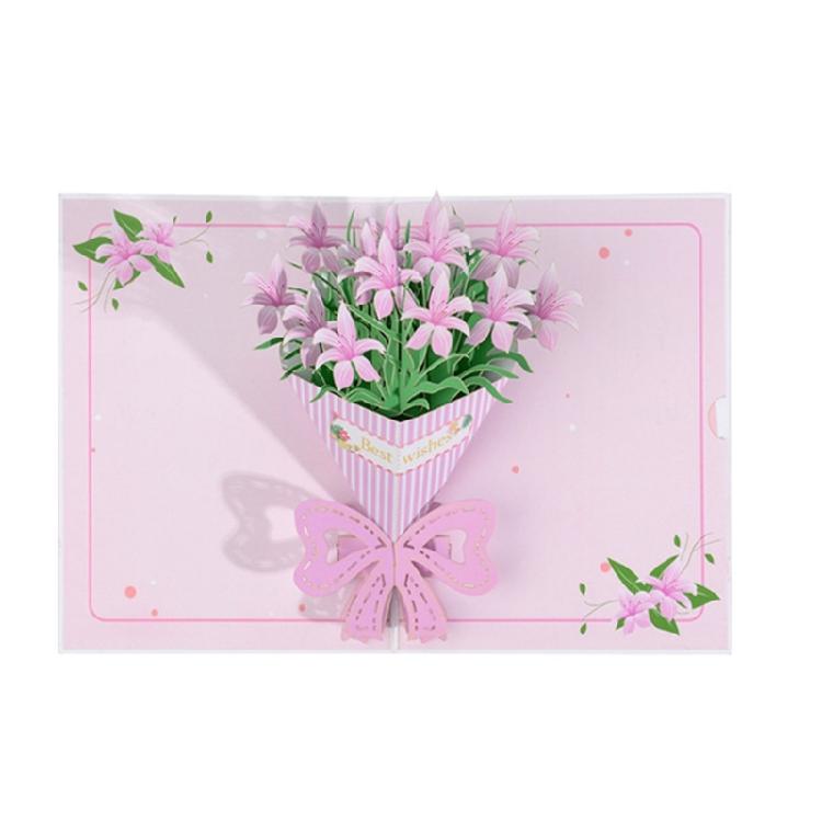 Mother Day Popup Cards Flower Bouquet Popup Birthday Card Popup Greetings Cards