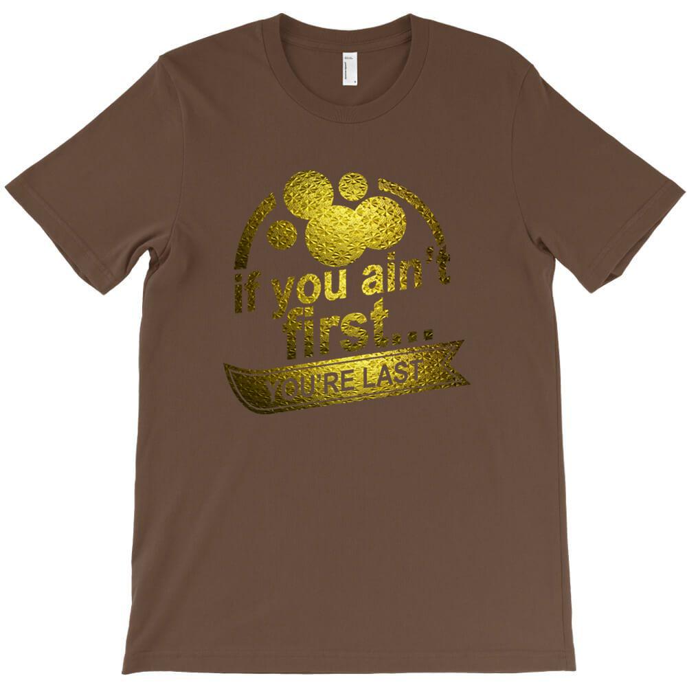If You Ain T First T Shirt Empire Mens Short Sleeved Tee Shirts Oversize Style