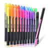 DUULEMANG 24 Colors Glitter Gel Pens Set, Water-Based Gel Pens for Coloring Books, DIY Crafts, Journals, Kids, Sketching, Doodling