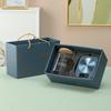 LISM Mug Warmer & Coaster with Glass Cup
