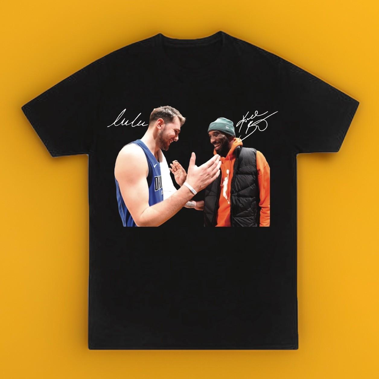 Kobe Bryant x Luka Men s T-shirt Unisex Black Tee S разноцветный