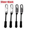Universal Zipper Pulls with Cord Quick Instant Zipper Repair Kit Metal Zipper Sliders Replacement Bags Clothes Extend Puller