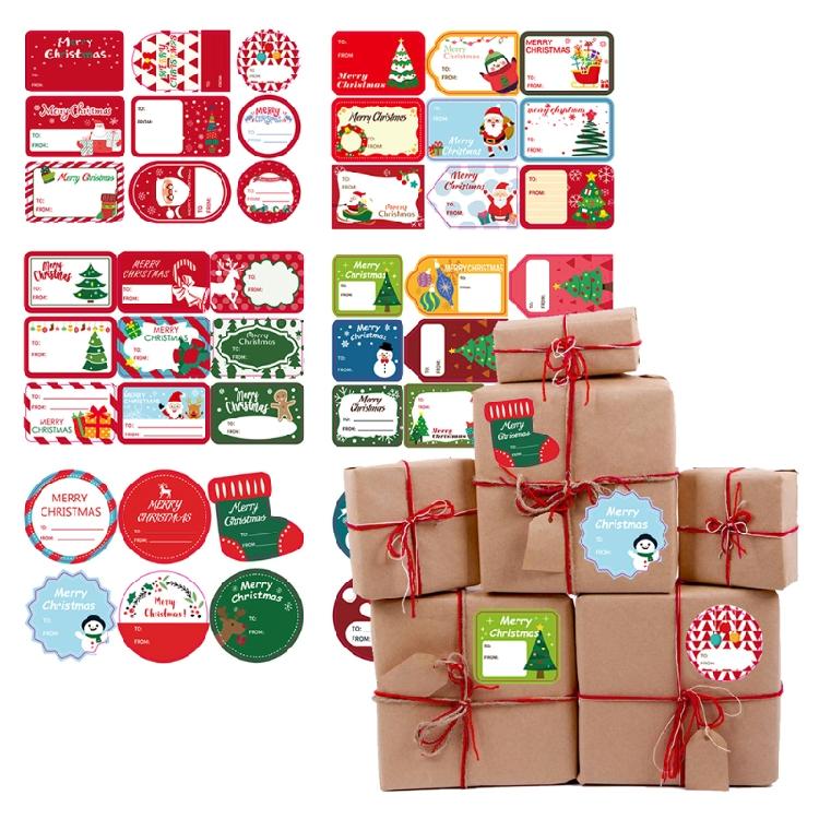 Dekorative Geschenketiketten Aufkleber für Haus Party Gastgeschenk Zubehör Temporäre Tattoos