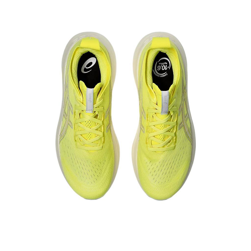 Asics Gel-Nimbus 27 Comfortable Fashionable Minimalist Versatile Low-Top Running Shoes Men Running Shoes Yellow 1011B958-750