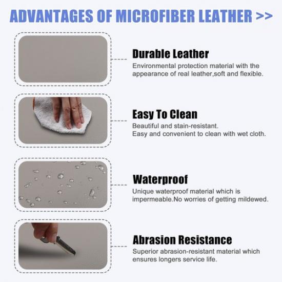 Pack of 1 Car Center Console Lid Armrest Cover For GMC Envoy 2002-2009 Gray